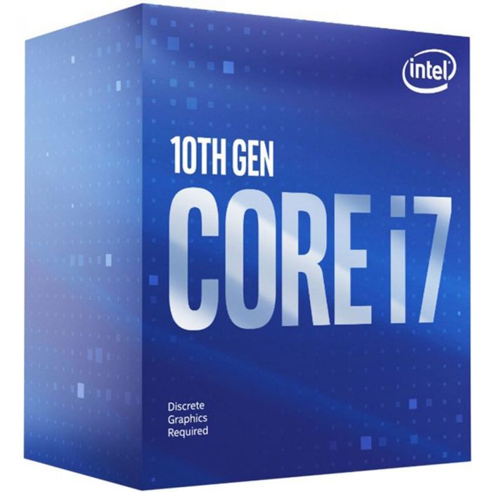 Intel Core i7 10700F, Socket 1200, 8 Core/16 Thread, Retail + Cooler