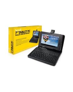 Storage Options Scroll 7" Tablet PC Wallet & Keyboard - 55549