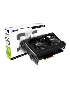 Palit RTX3050 DUAL V2, PCIe4, 8GB DDR6, DVI/HDMI/DP, 1777MHz Clock