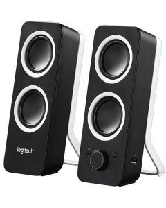 Logitech z200 Multimedia Speakers - MIDNIGHT BLACK - 3.5 MM