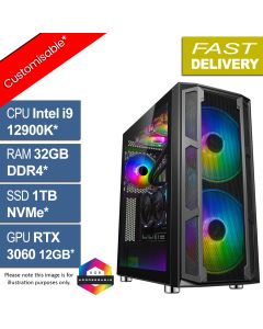 Intel Core i9 12900K 32GB 1TB RTX 3060 F15M Predator v2.4 Gaming PC