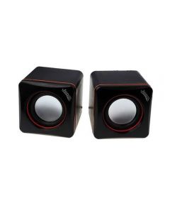 Jedel CK4 Mini Cube Stereo Speakers, USB Powered, 3.5mm jack, 3W RMS