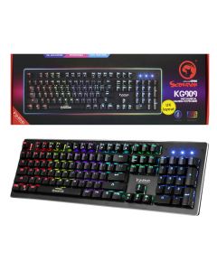 Marvo Scorpion KG909 RGB Full-Size Gaming Keyboard with Blue Switches