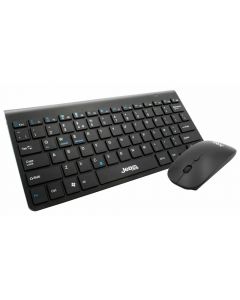 Jedel WS620 Bluetooth Wireless Keyboard And Mouse Set, Black