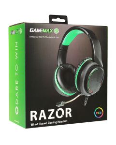 GameMax Razor RGB Gaming Headset and Mic with 5.1 Surround Sound