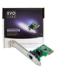 Evo Labs PCI-Express(1X) Gigabit Network Card - NPEVO-PCIEGI