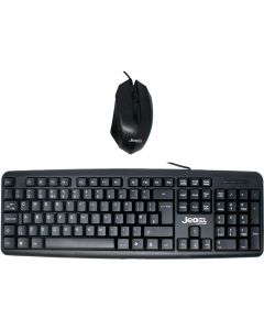 Jedel G11 Desktop Keyboard + USB Optical Scroll Mouse 