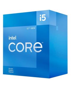 Intel Core i5-12400F, CPU, Socket 1700, 6 Cores/12 Threads Retail