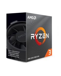 AMD Ryzen 3 4100 AM4, 3.8/4.0, 4 Core 8 Threads Retail CPU + Cooler