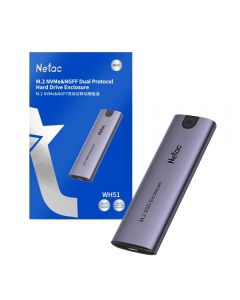 Netac M.2 NVMe/SATA External Enclosure, USB3.1, 10Gbps