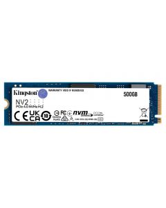 500GB Kingston NV2 PCIe 4.0 NVMe SSD, R/W-3500MB/s|2100MB/s