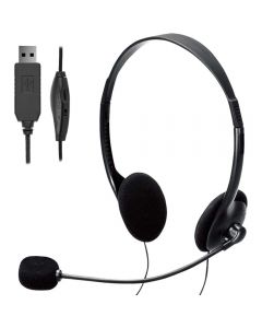 TINGDA D298 USB Lightweight PC Headset with Noise Cancelling MIC