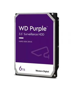 WD Purple 6TB, SATA III, 5400rpm, 64MB, 3.5" CCTV/AV HDD
