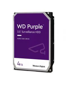 4TB WD Purple, 5400rpm, 64MB, SATA III, 3.5" CCTV/AV HDD