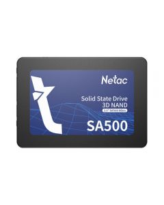Netac 480GB SA500 SSD, 2.5", 3D NAND, R/W 520/450 MB/s, 7mm