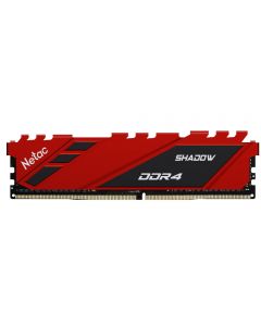 Netac Shadow Red, 8GB DDR4-3200MHz (PC4-25600), CL16, Desktop Memory