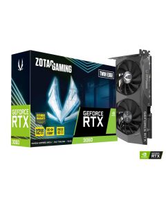 Zotac NVIDIA GeForce RTX 3060 Twin Edge with Ray Tracing, 12GB GDDR6