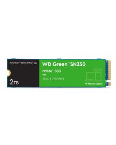 2TB WD Green SN350, M.2 (2280) PCIe 3.0 (x4) NVMe SSD, 3200MB/s Read, 3000MB/s Write