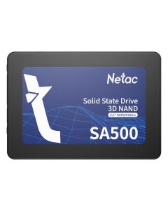 256GB Netac SA500 SSD, 2.5", 3D NAND, R/W 520/450 MB/s