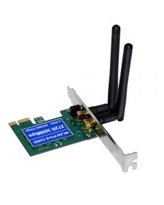 Prevo 300mbps N300 PCI-E Wireless Adapter with LP Bracket