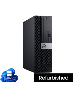 Intel i5 9500 8GB 256GB NVMe W11P, Dell Optiplex 7070 SFF Refurb PC