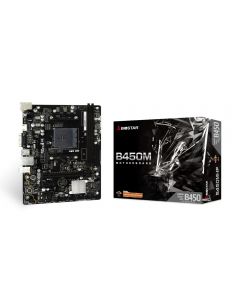 BIOSTAR AMD B450 AM4 DDR4 Micro ATX Motherboard - B450MHP