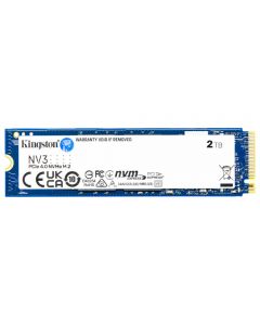 2TB Kingston NV3 M.2 NVMe Gen4 SSD, M.2 2280, PCIe4, R/W 6000/5000MB/s