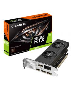 Gigabyte Nvidia GeForce RTX 3050 6GB GDDR6 OC + LP Bracket