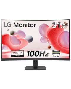 LG 32MR50C-B 32in Curved W/screen Monitor, 1080p, 100Hz, 5ms